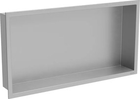 Mexen X-Wall-R нишева полица с фланец 60 x 30 cm, инокс - 1910603010
