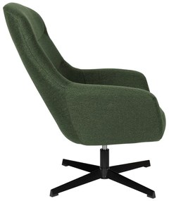 Тъмнозелено кресло Yuki – White Label