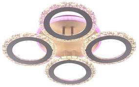 LED Димируем полилей за повърхностен монтаж LED/55W/230V 3000-6500K + д.у.