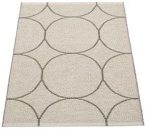 Тъмносив килим за открито и закрито 70x100 cm Boo Charcoal Linen – Pappelina