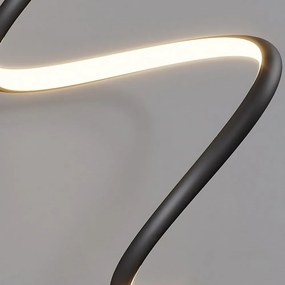 СТЕННА ЛАМПА LED LHJ061-W BLACK
