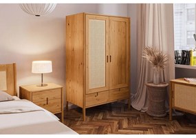Дъбов гардероб 108x175 cm Pola - The Beds
