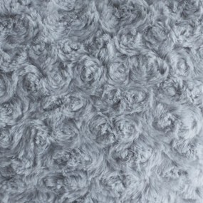 Декоративна възглавница atmosphera Heart, Букле, 28x36 cm - Бял