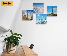 Комплект картини – Известни забележителности на света