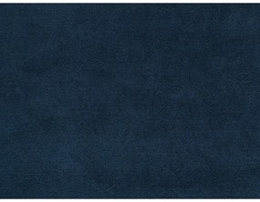 Тъмносин кадифен ъглов диван (десен ъгъл) Sweet Harmony - Miuform