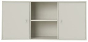 Бежов нисък висящ скрин 133x61 cm Mistral – Hammel Furniture