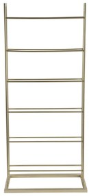 Метален стелаж за вино в златист цвят брой бутилки 5 38x84,5x20 cm Single Floor – PT LIVING