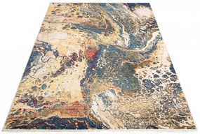Луксозен килим с абстрактна шарка за дневна Ширина: 120 см | Дължина: 170 см