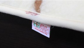 Многослойна завивка Merino Brown с камилска вълна, мерино и кашмир