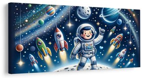Картина на платно – Галактическо приключение на малък герой