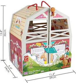 Hape - Сгъваем комплект за игра - Ранчо H3409
