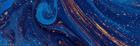 Картина на платно – Синя абстракция