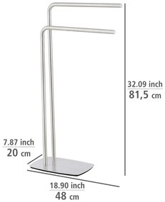 Стойка за кърпи от неръждаема стомана Iria - Wenko