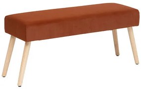 Пейка atmosphera Tess, Кадифе, Амбър, 100x35 см