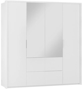 Гардероб 4-врати Wieden-White