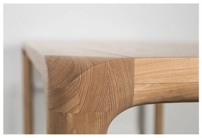 Трапезна маса от декор от ясен 90x180 cm Storm – Zuiver