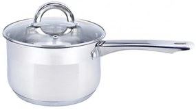 Касерола с капак SAPIR SP 1210 Y16K, 2.1 литра, 16x9.5 см, Многослойно дъно, Индукция, Инокс