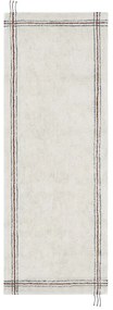 Кремава ръчно изработена памучна пътека подходяща за пране 80x230 cm Cuisine Natural – Lorena Canals