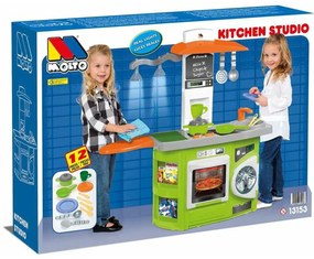 Кухня  Играчка Moltó K Kitchen Studio 80 x 28 x 82 cm 12 Части 13153