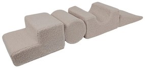 Сива текстилна катерушка от пяна 45x170x30 cm Montessori – Meowbaby