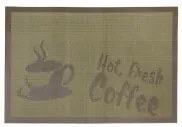 Подложка за хранене Hot Fresh Coffee 45x30см зелена (0193656) - Horecano