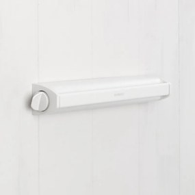 Простор Brabantia Pull-out 90300175, 22 м, Стенен монтаж, Автоматично блокиране, Устойчив на корозия, Бял