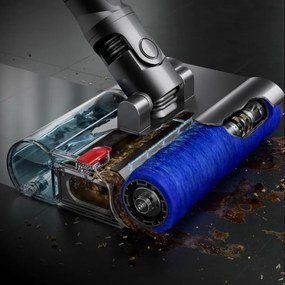 Вертикална прахосмукачка Dyson V10 Cyclone Submarine 594446-01, 150AW, 0.76 л, 60 мин, Сухо/мокро, 3 режима, Хигиенично изпразване, Root Cyclone™, Никел/тюркоаз