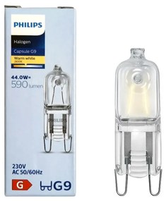Индустриална крушка Philips G9/44W/230V 2800K