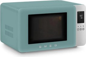 Микровълнова фурна с грил 4в1 SMEG Collezione MOC01EGMEU, 1900W, 29 л, 18 програми, Плавно затваряне, Звуков сигнал, LCD, Зелен
