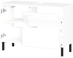 Бял шкаф под умивалника 80x56 cm Salinas - Germania