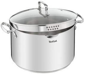 Тенджера от неръждаема стомана с капак за индукция 10 л Duetto+ - Tefal