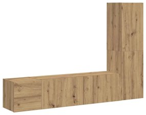 3328962 vidaXL Комплект от 3 части за монтиране на телевизор на стената