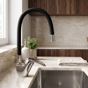 Смесител за кухня Calani LUPI black