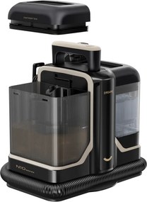 Прахосмукачка за пране на килими и тапицерия Dreame N10, 450W, 12000 Pa, 1.6/0.75 л, Почистване с гореща вода до 60°C, Самопочистване, Черен
