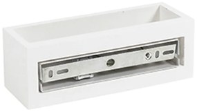 Модерна стенна лампа бяла със светлинен ефект - Tjada Novo