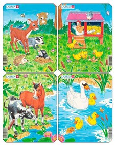 Larsen - Пъзел: Серия "Домашни животни" – 10 части, малък
