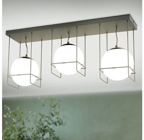 Eglo 99021 - Плафон VERSUOLA 3xE27/40W/230V