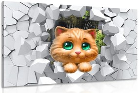 Картина на платно – Сладка котка