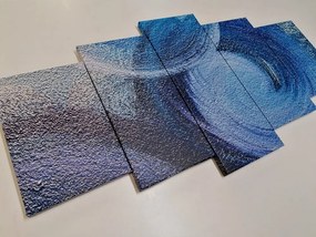картини от 5 части – Модерни абстрактни щрихи