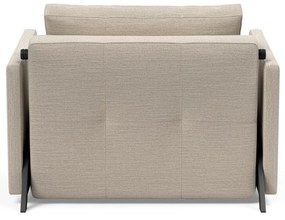 Бежов сгъваем фотьойл с подлакътници Cubed - Innovation