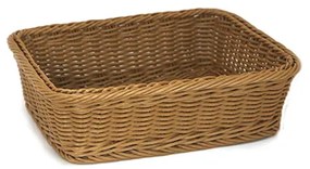 Панер водоустойчив PVC правоъгълен 32,5х26,5хh10см, кафяв