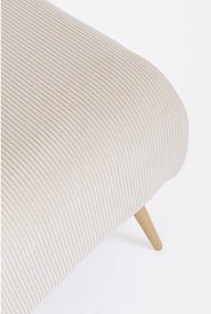 Бяла подплатена пейка Olga – Bizzotto