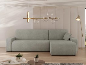 Ъглов диван Piano L-Сив