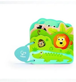 Hape - Бебешка книжка с диви животни