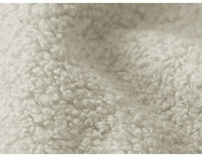 Бежов разтегателен ъглов диван с място за съхранение от букле (ляв ъгъл) Pele – Makamii