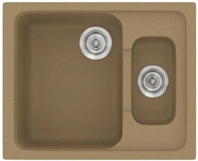 Мивка Sanitec 330-Metallic Coffee