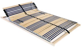 246472 vidaXL Подматрачна рамка с 42 ламела, 7 зони, 140x200 см