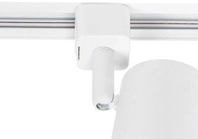 Модерна 1-фазова релсова система с 3 прожектора бяла - Jeana