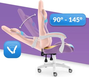 Геймърски стол Rainbow Colorful