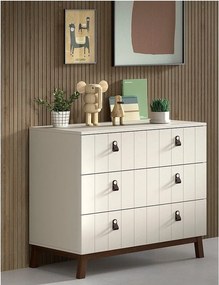 Бежов детски скрин 98,5x89x57 cm Sezane – Vipack